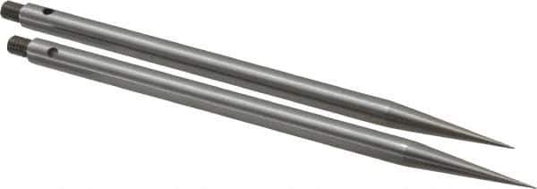 Starrett - 5 Inch Leg, Forged Steel, Trammel Points - For Use With Starrett 50B, Includes (2) Points - Eagle Tool & Supply