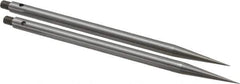 Starrett - 5 Inch Leg, Forged Steel, Trammel Points - For Use With Starrett 50B, Includes (2) Points - Eagle Tool & Supply