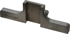 Starrett - Satin Chrome Stainless Steel Caliper Depth Attachment - 1 Piece, For Use with 6", 9" & 150mm 120/120M Series Dial Calipers - Eagle Tool & Supply