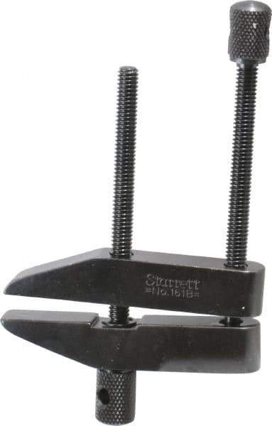 Starrett - 1-3/4" Max Capacity, 2-1/2" Jaw Length, Parallel Clamp - Hardened Steel, 1" Reach - Eagle Tool & Supply