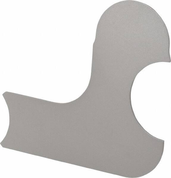 Starrett - 15mm Radius Gage - Satin Chrome Finish, Stainless Steel - Eagle Tool & Supply