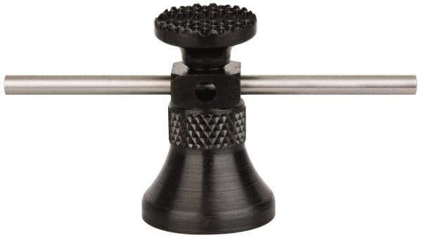 Starrett - 1" Base Diam, 1-1/2 to 2-1/4" Height Range, Jack Screw - Eagle Tool & Supply