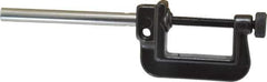Starrett - 1-5/16 Inch Flat, 5/16 Inch Round Test Indicator Clamp - For Use with 650, 651, 196 and 196M Back Plunger and Universal Dial Indicators - Eagle Tool & Supply