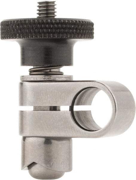 Starrett - Magnetic Indicator Base Swivel Post Snug with Clamp - Use With 57 257C and D Surface Gages, 657AA Magnetic Base - Eagle Tool & Supply