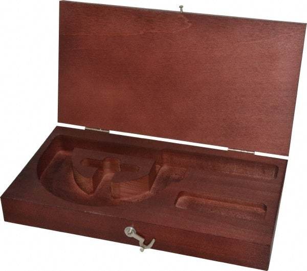 Starrett - Micrometer Case - 3" Max Measurement, Use with 226 & 226M Outside Micrometers - Eagle Tool & Supply