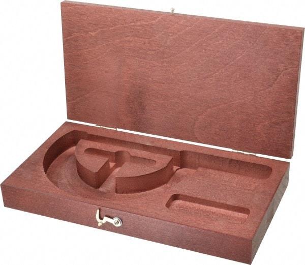 Starrett - Micrometer Case - 4" Max Measurement, Use with 216 & 216M Series Digital Micrometers - Eagle Tool & Supply