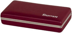 Starrett - Micrometer Case - 1/2" Max Measurement, Use with 232 & 232M Series Outside Micrometers - Eagle Tool & Supply