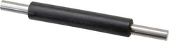 Starrett - 4 Inch Long, Accuracy Up to 0.0001 Inch, Spherical End Micrometer Calibration Standard - Use with Micrometers, Includes Heat Insulating Handle - Eagle Tool & Supply