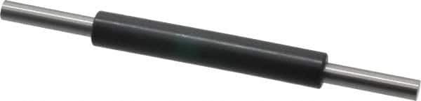 Starrett - 5 Inch Long, Accuracy Up to 0.0001 Inch, Spherical End Micrometer Calibration Standard - Use with Micrometers, Includes Heat Insulating Handle - Eagle Tool & Supply