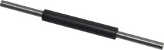 Starrett - 6 Inch Long, Accuracy Up to 0.0001 Inch, Spherical End Micrometer Calibration Standard - Use with Micrometers, Includes Heat Insulating Handle - Eagle Tool & Supply