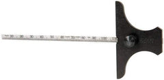 Starrett - Rule Depth Gages Minimum Measurement (mm): 0.00 Maximum Measurement (mm): 150.00 - Eagle Tool & Supply