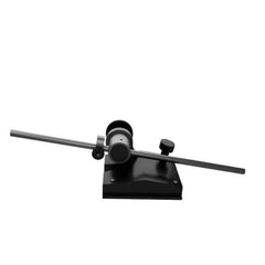 Starrett - 1 Spindle, 9 Inch Spindle Length, Surface Gage - 2-9/16 Inch Long x 2-3/8 Inch Wide Base, Hardened Steel - Eagle Tool & Supply