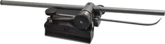 Starrett - 2 Spindle, 12 and 18 Inch Spindle Length, Surface Gage - 3-1/2 Inch Long x 3-3/16 Inch Wide Base, Hardened Steel - Eagle Tool & Supply