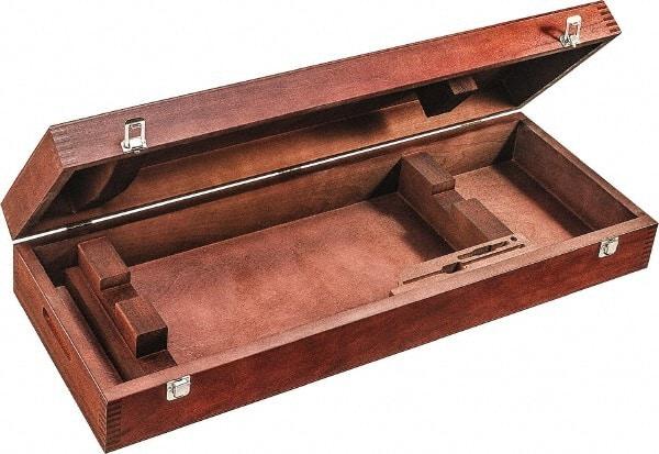 Starrett - Wood, Height Gage Wood Case - For Use with 24 Inch Gages - Eagle Tool & Supply