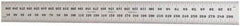 Starrett - 300mm Long, 0.5, 1mm Graduation, Flexible Steel Rule - Metric Graduation Style, 1" Wide, Silver, Satin Chrome Finish - Eagle Tool & Supply