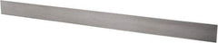 Starrett - 36 Inch Long x 2-13/32 Inch Wide x 7/32 Inch Thick, Square Edge Straightedge - 0.0004 Inch Edge Flatness, Steel, 0.0012 Inch Parallelism - Eagle Tool & Supply