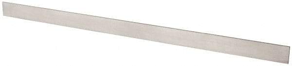 Starrett - 48 Inch Long x 2-13/32 Inch Wide x 7/32 Inch Thick, Square Edge Straightedge - 0.0004 Inch Edge Flatness, Steel, 0.0002 Inch Parallelism - Eagle Tool & Supply