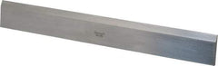 Starrett - 12 Inch Long x 1-13/32 Inch Wide x 11/64 Inch Thick, Beveled Edge Straightedge - 0.0004 Inch Edge Flatness, Steel, 0.0004 Inch Parallelism, 1 Beveled Edge - Eagle Tool & Supply