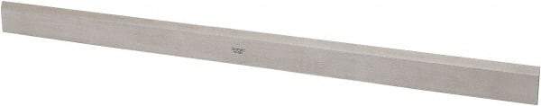 Starrett - 24 Inch Long x 1-13/32 Inch Wide x 11/64 Inch Thick, Beveled Edge Straightedge - 0.0004 Inch Edge Flatness, Steel, 0.0008 Inch Parallelism, 1 Beveled Edge - Eagle Tool & Supply