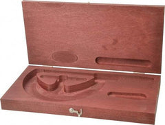 Starrett - Micrometer Case - 5" Max Measurement, Use with 216 & 216M Series Digital Micrometers - Eagle Tool & Supply
