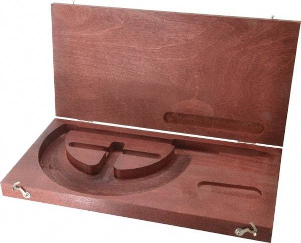 Starrett - Micrometer Case - 6" Max Measurement, Use with 216 & 216M Series Digital Micrometers - Eagle Tool & Supply