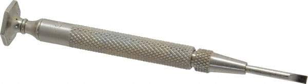 Starrett - 5/8" Blade Length Precision Slotted Screwdriver - 3-3/4" OAL - Eagle Tool & Supply