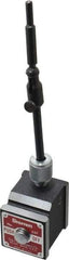 Starrett - 150 Lb Magnetic Force, Fine Adjustment Indicator Positioner & Holder with Base - Post & Rod, Rectangular Base, 1-15/16" Base Height, 1-5/8" Base Length, 1-7/8" Base Width - Eagle Tool & Supply