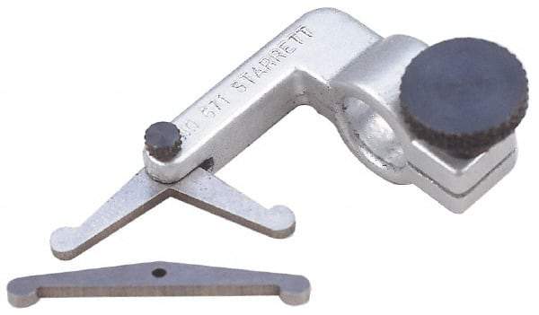 Starrett - 1/8 Inch Diameter, Drop Indicator Universal Attachment - For Use with AGD Indicators with 0.375 Inch Stems - Eagle Tool & Supply