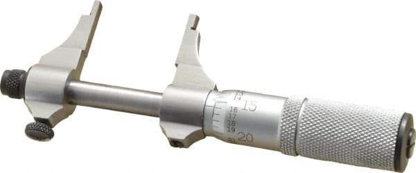 Starrett - 0.2 to 1.2", Mechanical Inside Micrometer - 0.001" Graduation, 0.0002" Accuracy, Friction Thimble - Eagle Tool & Supply