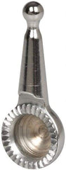 Starrett - 1/16" Ball Diam, Steel, Ball Test Indicator Contact Point - 5/32" Contact Point Length, Use with Starrett 711 Series Last Word Dial Test Indicators - Eagle Tool & Supply