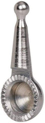 Starrett - 1/16" Ball Diam, Carbide, Ball Test Indicator Contact Point - 5/32" Contact Point Length, Use with Starrett 711 Series Last Word Dial Test Indicators - Eagle Tool & Supply