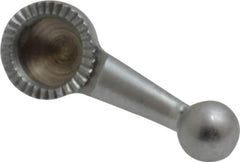 Starrett - 3mm Ball Diam, Carbide, Ball Test Indicator Contact Point - 5/32" Contact Point Length, Use with Starrett 711 Series Last Word Dial Test Indicators - Eagle Tool & Supply