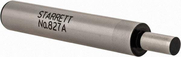 Starrett - 0.2" Head Diam, 3/8" Shank, Single End, Mechanical Edge Finder - Cylindrical Contact - Eagle Tool & Supply