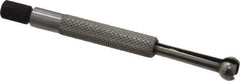 Starrett - 0.3 to 0.4 Inch Measurement, Small Hole Gage - 3-3/8 Inch Overall Length, Full Ball - Eagle Tool & Supply