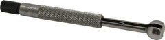 Starrett - 0.4 to 0.5 Inch Measurement, Small Hole Gage - 3-1/2 Inch Overall Length, Full Ball - Eagle Tool & Supply