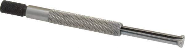 Starrett - 0.2 to 0.3 Inch Measurement, Small Hole Gage - 3-1/8 Inch Overall Length, Half Ball - Eagle Tool & Supply