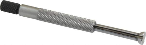 Starrett - 0.3 to 0.4 Inch Measurement, Small Hole Gage - 3-3/8 Inch Overall Length, Half Ball - Eagle Tool & Supply