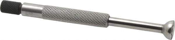 Starrett - 0.4 to 0.5 Inch Measurement, Small Hole Gage - 3-1/2 Inch Overall Length, Half Ball - Eagle Tool & Supply