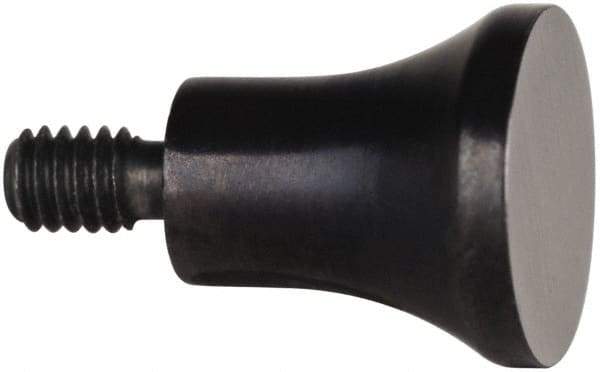Starrett - #4-48, 3/8" Ball Diam, Steel Contact Point - 3/8" Contact Point Length, Use with AGD Dial Indicators - Eagle Tool & Supply