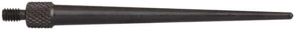 Starrett - #4-48, 1/16" Ball Diam, Steel Tapered Contact Point - 2" Contact Point Length, Use with AGD Dial Indicators - Eagle Tool & Supply
