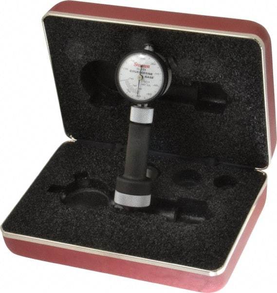 Starrett - 0.56 to 0.78" 90° Countersink Gage - White Dial Face - Eagle Tool & Supply