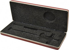 Starrett - 6 Inch Long, Steel Vinyl, Depth Gage Case - Use with Starrett Dial Depth Gage Model Number 450-6 - Eagle Tool & Supply