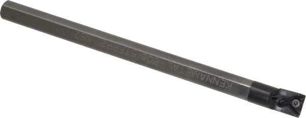 Kennametal - 12.19mm Min Bore Diam, 152.4mm OAL, 3/8" Shank Diam, E-STFP Indexable Boring Bar - TP.. Insert, Screw Holding Method - Eagle Tool & Supply