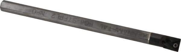 Kennametal - 12.19mm Min Bore Diam, 152.4mm OAL, 3/8" Shank Diam, E-STFP Indexable Boring Bar - TP.. Insert, Screw Holding Method - Eagle Tool & Supply