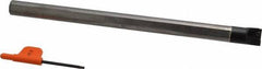 Kennametal - 15.24mm Min Bore Diam, 203.2mm OAL, 1/2" Shank Diam, E-STFP Indexable Boring Bar - TP.. Insert, Screw Holding Method - Eagle Tool & Supply