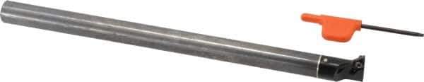 Kennametal - 18.54mm Min Bore Diam, 203.2mm OAL, 1/2" Shank Diam, E-SDUP Indexable Boring Bar - DP.. Insert, Screw Holding Method - Eagle Tool & Supply