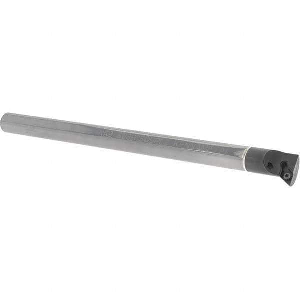 Kennametal - 18.54mm Min Bore Diam, 203.2mm OAL, 1/2" Shank Diam, E-SDUP Indexable Boring Bar - DP.. Insert, Screw Holding Method - Eagle Tool & Supply