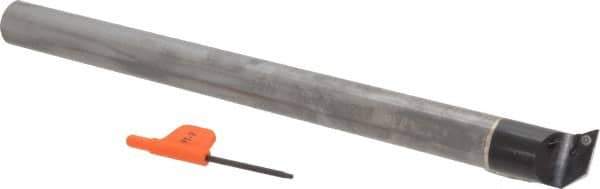 Kennametal - 24.89mm Min Bore Diam, 254mm OAL, 3/4" Shank Diam, E-SDUP Indexable Boring Bar - DP.. Insert, Screw Holding Method - Eagle Tool & Supply