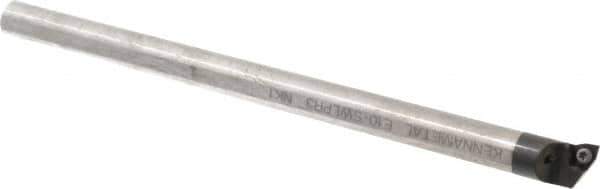 Kennametal - 19.56mm Min Bore Diam, 254mm OAL, 5/8" Shank Diam, E-SWLP Indexable Boring Bar - WP.. Insert, Screw Holding Method - Eagle Tool & Supply