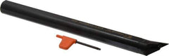Kennametal - 32.66mm Min Bore Diam, 304.8mm OAL, 1" Shank Diam, A-SVMB Indexable Boring Bar - VB.. Insert, Screw Holding Method - Eagle Tool & Supply